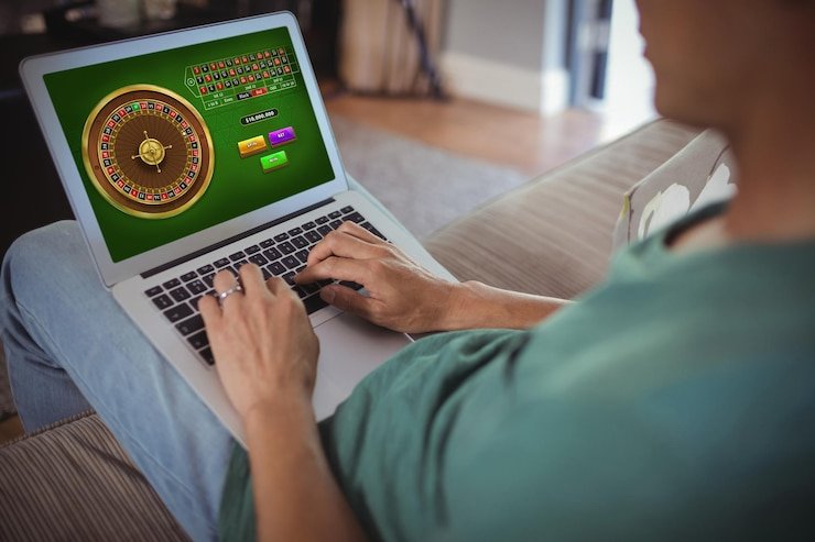 Meja Speed Blackjack live-dealer di akun5000 dengan dealer profesional dan antarmuka HD